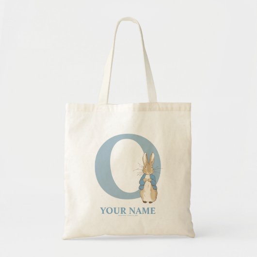 カスタムPeter Rabbit - Letter O Tote Bag トートバッグ (正面)