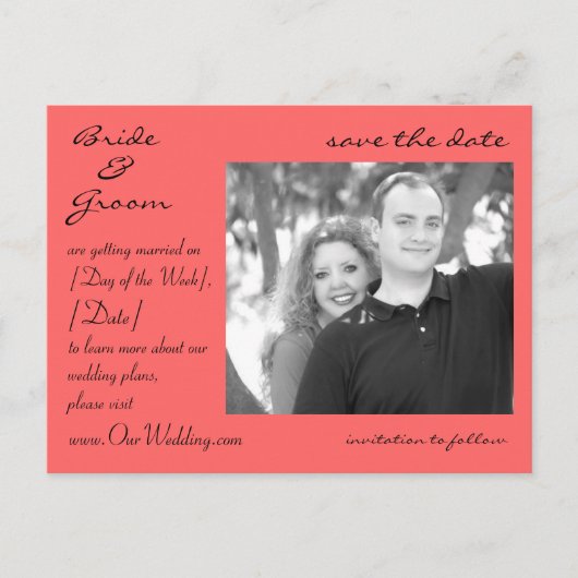 カスタムPHOTOはがき 案内ポストカード (正面)