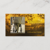 カスタムPhotoシニアサー気にビス名刺 名刺 (正面)