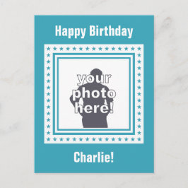 カスタムPHOTO,文字&カラーポストカード/テーブルカード ポストカード