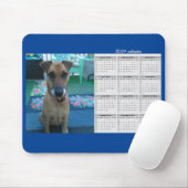 カスタムPhoto 2024カレンダーカスタム色 マウスパッド (マウス)