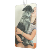カスタムPhoto Air Freshener with Your Petsデザイン カーエアーフレッシュナー (左)