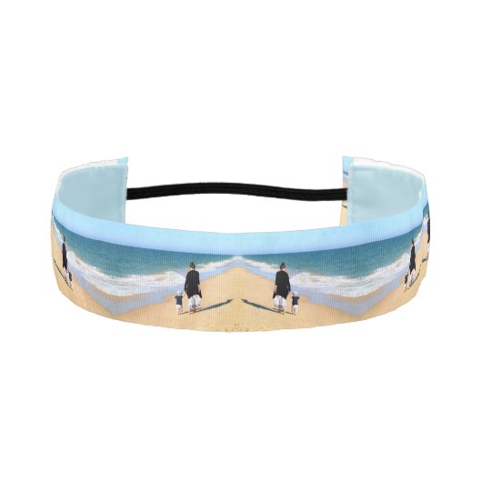 カスタムPhoto Athletic Headband家族の写真 アスレチックヘッドバンド (正面)