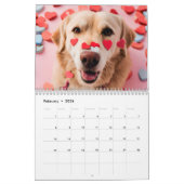 カスタムPhoto Calendar – 犬、ペット、家族 カレンダー (2月 2026)