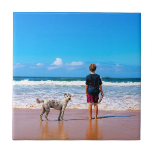 カスタムPhoto Ceramic Tileギフトのパーソナライズされた タイル