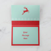 カスタムPhoto Christmas Card シーズンカード (内部)