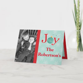 カスタムPhoto Christmas Card シーズンカード