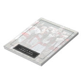 カスタムPhoto Coachメモ帳、フルフォト |色あせた ノートパッド (回転)