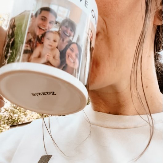 カスタムPhoto Coffee Mug, パーソナライズされた Gift for Fam コーヒーマグカップ
