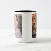 カスタムPhoto Coffee Mug – 友人、家族のための贈り物 ツートーンマグカップ (中央)