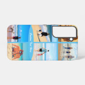 カスタムPhoto Collage文字あなたの家族の写真 Samsung Galaxyケース (裏面横)