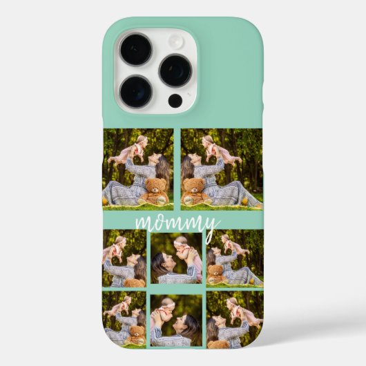 カスタムPhoto Collage iPhoneケース – パーソナライズされた Case-Mate iPhoneケース (裏面)