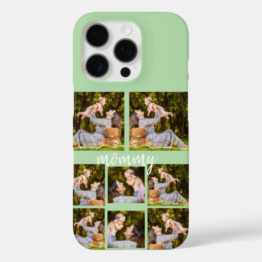 カスタムPhoto Collage iPhoneケース – パーソナライズされた Case-Mate iPhoneケース (裏面)
