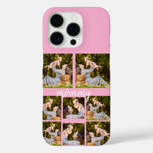 カスタムPhoto Collage iPhoneケース – パーソナライズされた Case-Mate iPhoneケース (裏面)