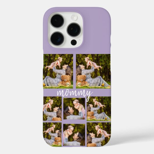カスタムPhoto Collage iPhoneケース – パーソナライズされた Case-Mate iPhoneケース (裏面)