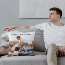 カスタムPhoto Daddy Kids Names Script Father's day