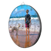 カスタムPhoto Dart Boardギフトのパーソナライズされた ダーツボード (正面右)