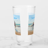 カスタムPhoto Glass Your Faforite写真と文字 タンブラーグラス (左)