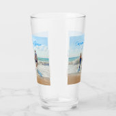 カスタムPhoto Glass Your Faforite写真と文字 タンブラーグラス (右)
