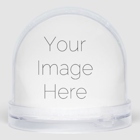 カスタムPhoto Grid Snow Globe - Christmas Gift (裏面)