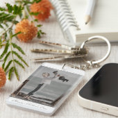 カスタムphoto Happy Mother's Dayスクリプトベビー キーホルダー (正面右)