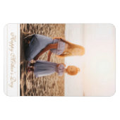 カスタムphoto Happy Mother's Dayスクリプト マグネット (横)