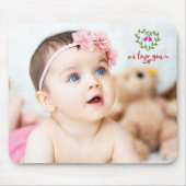 カスタムPHOTO / I Love You マウスパッド (正面)