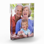 カスタムPhoto I love you script フォトブロック (左)