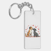 カスタムPhoto Keychain -パーソナライズされた Gift with You キーホルダー (正面左)