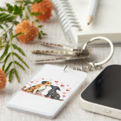 カスタムPhoto Keychain -パーソナライズされた Gift with You キーホルダー (正面右)