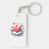 カスタムPhoto Keychain -パーソナライズされた Gift with You キーホルダー (裏面)