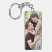 カスタムPhoto Keychain、Keychainパーソナライズされた、Cust キーホルダー (正面左)