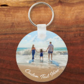 カスタムPhoto Keychain Your Family Photos Gift キーホルダー (正面)