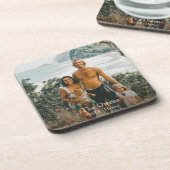 カスタムPhoto Make it ユニーク Family Vacation コースター (左側)