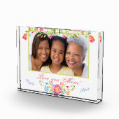 カスタムPhoto, Mothers Day Acrylic Gift フォトブロック (右)