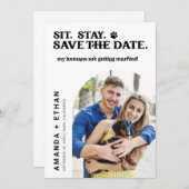 カスタムPhoto My Humans Getting Married セーブザデート (正面/裏面)