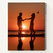 カスタムPhoto Our First Year Together Journal ノートブック (裏面)