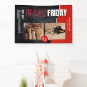 カスタムPhoto Red Black Friday Product Promo 横断幕 (インサイチュ)