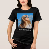 カスタムPhoto ShirtカスタムShirtパーソナライズされた Shirt トライブレンドTシャツ (正面)