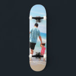 カスタムPhoto Skateboard Your Ownデザイン-最高のパパ スケートボード<br><div class="desc">カスタム写真 – お客様自身のデザイン – 特別 – 家族/友人または個人的なギフト – あなたの写真/文字を追加 – サイズ変更し、移動または削除し、カスタマイズツールで要素/イメージを追加。選択/追加お気に入りのフォント/文字色！このデザインは1000以上のZazzle製品に転送できる。楽しむ幸せ！</div>