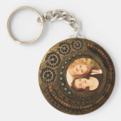 カスタムPhoto Steampunkメタルギア キーホルダー (正面)