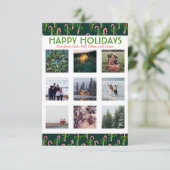 カスタムPHOTO SWEET Candy Canesクリスマスカード (スタンド正面)