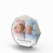 カスタムPhoto We Love You Grandpa Names Year フォトブロック (右)