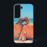 カスタムPhoto Your Romantic Photosデザイン Samsung Galaxy S22ケース<br><div class="desc">の写真と文字カスタム – お客様自身のデザイン – 特別 – 家族/友人または個人的なギフト – テキストと写真を追加 – サイズ変更、移動または削除し、カスタマイズツールで要素/画像を追加。選択/追加お気に入りのフォント/文字色！このデザインは1000以上のZazzle製品に転送できる。楽しむ幸せ！</div>