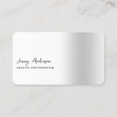 カスタムPhotographer結婚 Business Card 名刺 (正面)