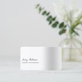 カスタムPhotographer結婚 Business Card 名刺 (スタンド正面)