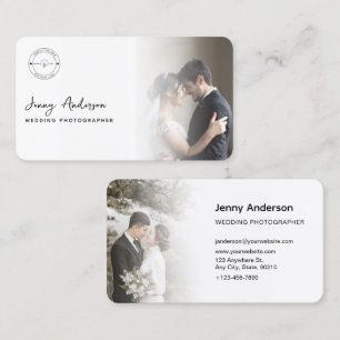 カスタムPhotographer結婚 Business Card 名刺