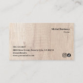 カスタムPhotosフルサービスケータリング事業 名刺 (裏面)