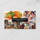 カスタムPhotosフルサービスケータリング事業 名刺 (正面)