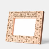カスタムPickleball Friends レーザー彫刻フレーム (左)